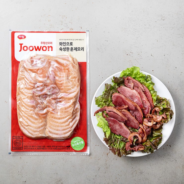의외로 인기있는 주원산오리 와인으로 숙성한 훈제오리, 600g, 1개(로켓배송) ··· 의외로 인기있는 주원산오리 와인으로 숙성한 훈제오리, 600g, 1개(로켓배송) ···
