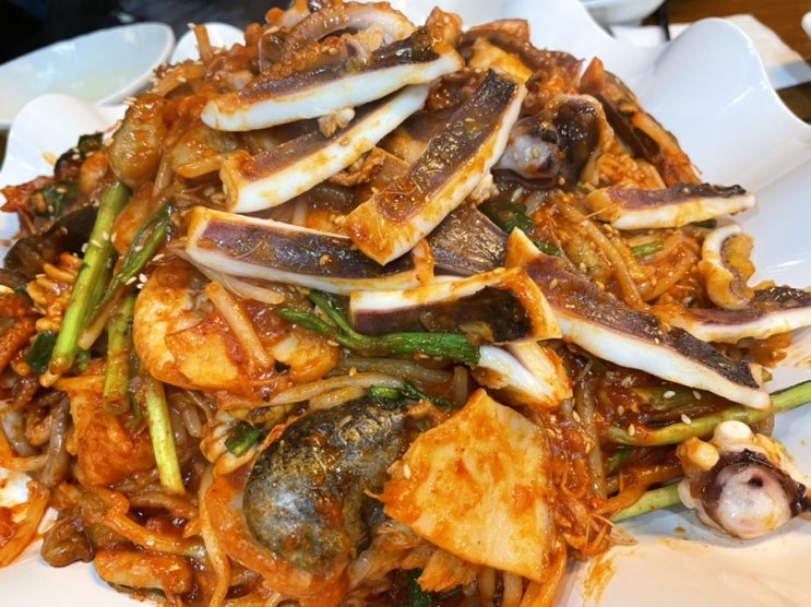  민락2지구 양이 푸짐한 아구찜 해물찜 맛집추천 본가마산아구찜