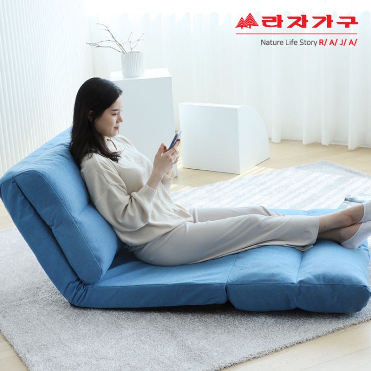 인지도 있는 라자가구 위드 제이 패브릭 좌식 소파베드 cr016, 블루 ··· 인지도 있는 라자가구 위드 제이 패브릭 좌식 소파베드 cr016, 블루 ···