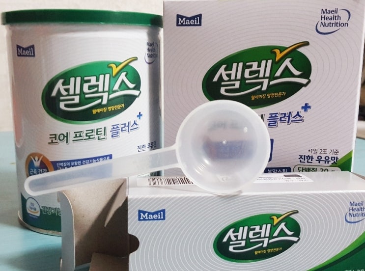  피트니스 트레이너가 추천해줘서 먹어봤습니다. 운동이 더 힘이 들어가고 근육이 팍팍 올라가는 느낌이네요. 셀렉스코어프로틴플러스
