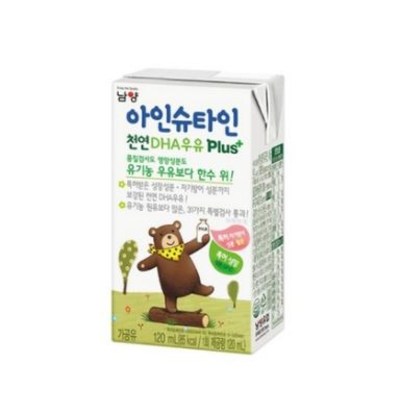 당신만 모르는 남양유업 아인슈타인 천연 DHA 우유 플러스, 120ml, 94팩 좋아요