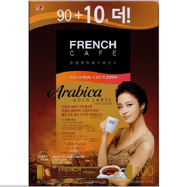 인지도 있는 남양유업 프렌치카페 카페믹스 아라비카 골드라벨 100티 (90+10T) ··· 인지도 있는 남양유업 프렌치카페 카페믹스 아라비카 골드라벨 100티 (90+10T) ···