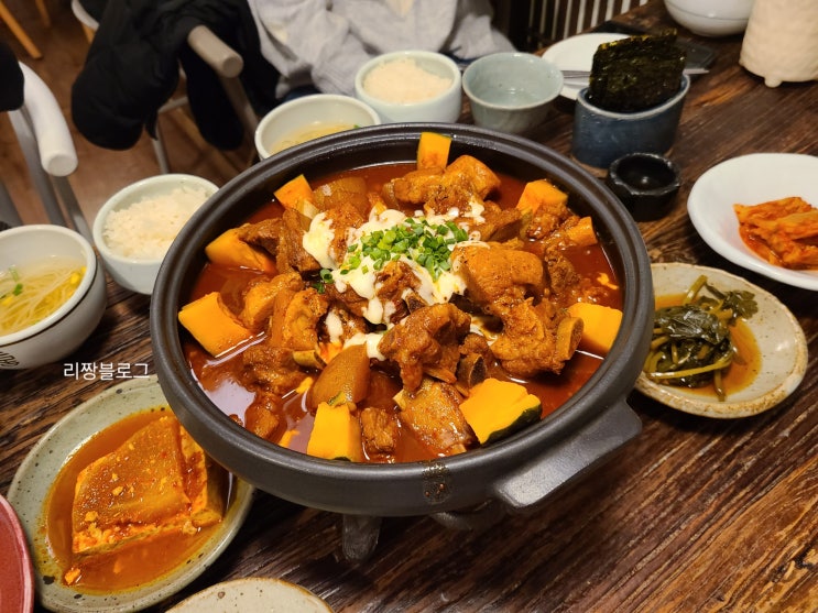 전북 남원 분위기 좋은 식당 '집밥 담다' 단호박 갈비찜