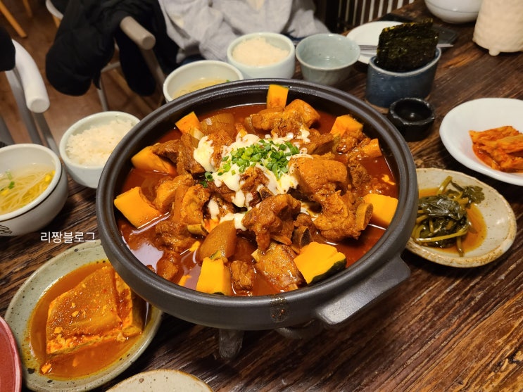  전북 남원 분위기 좋은 식당 '집밥 담다' 단호박 갈비찜