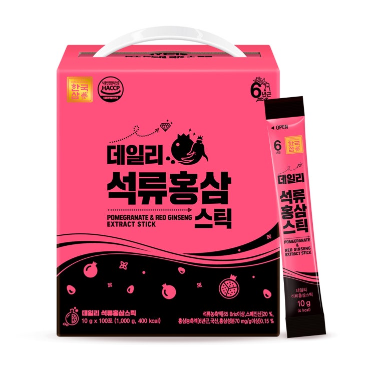 의외로 인기있는 한국삼 데일리 석류 홍삼 스틱 파우치, 10g, 100개(로켓배송) 좋아요 의외로 인기있는 한국삼 데일리 석류 홍삼 스틱 파우치, 10g, 100개(로켓배송) 좋아요