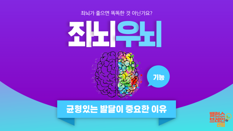 좌뇌 우뇌 기능 균형 있는 발달이 중요한 이유 : 네이버 블로그