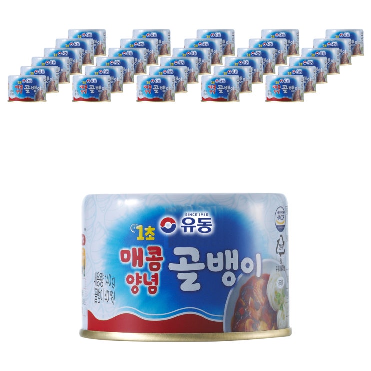 잘팔리는 유동 1초 매콤양념 골뱅이, 140g, 48개(로켓배송) 좋아요