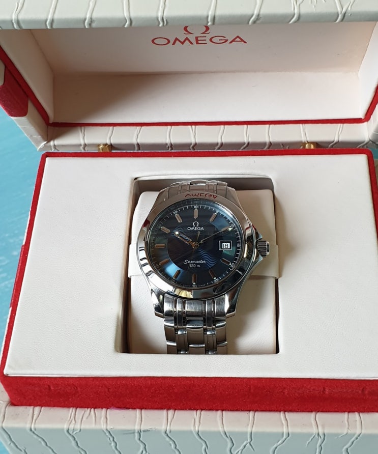  [완료] 오메가 씨마스터 36mm 청판