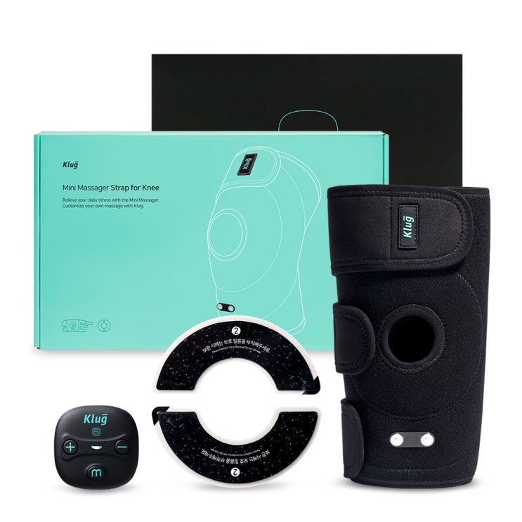  클럭 무릎 마사지기 패키지 (S 본체+무릎 밴드), SP-308W, SP-308-bs-01
