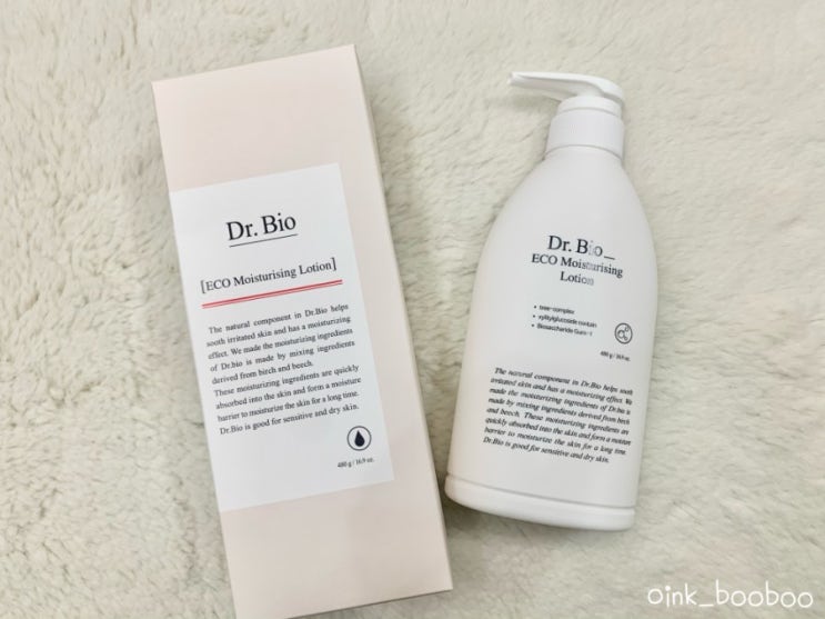  닥터바이오 온가족 사용 가능한 대용량 보습 로션