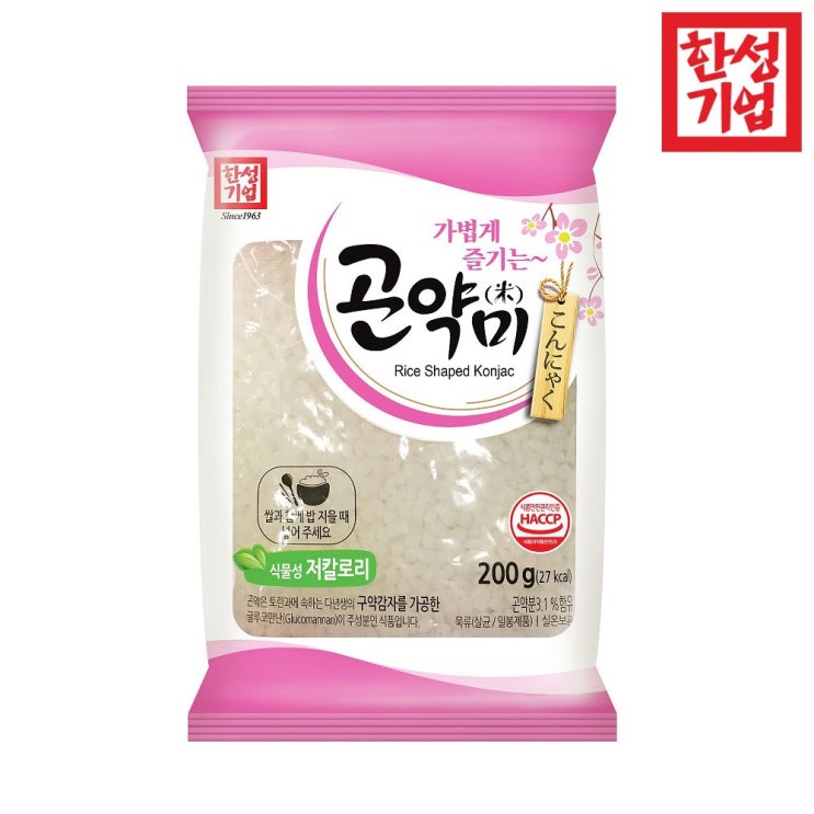 리뷰가 좋은 한성기업 곤약미 200gX5개(아이스박스포장), 1개 추천해요 리뷰가 좋은 한성기업 곤약미 200gX5개(아이스박스포장), 1개 추천해요