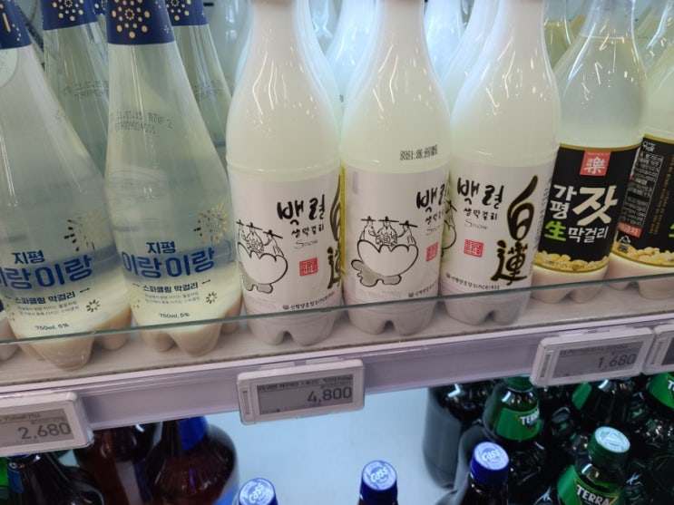 이마트 백련생막걸리 구매