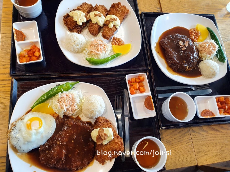  암사동 돈까스 암사역 맛집 한왕스1980 푸짐해