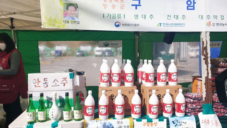  과천 경마공원 바로마켓 드라이브 스루(feat. 대추막걸리)
