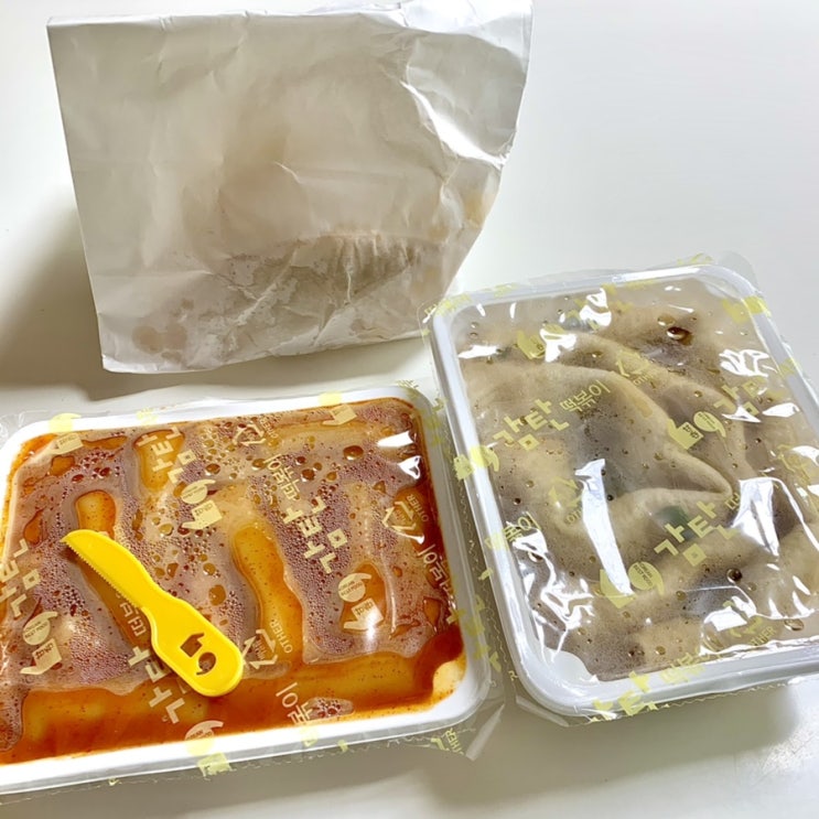  용인 기흥구 동백 맛집 감탄떡볶이 추천 메뉴, 가격 :: 배달의 민족 포장 솔직 후기