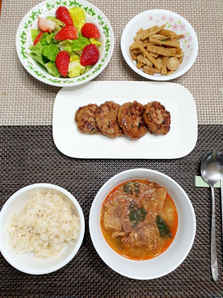  [매일밥상] 단짠단짠 돼지고기떡갈비