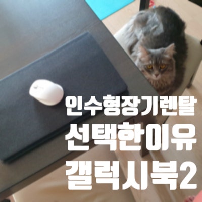 삼성 갤럭시북 플렉스2 노트북 인수형 장기렌탈로 묘미에서 신청!