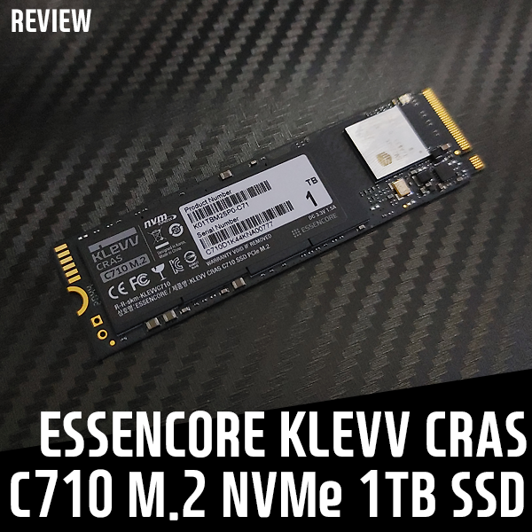 ESSENCORE KLEVV CRAS C710 M.2 1TB 가성비 SSD 실제 성능은?