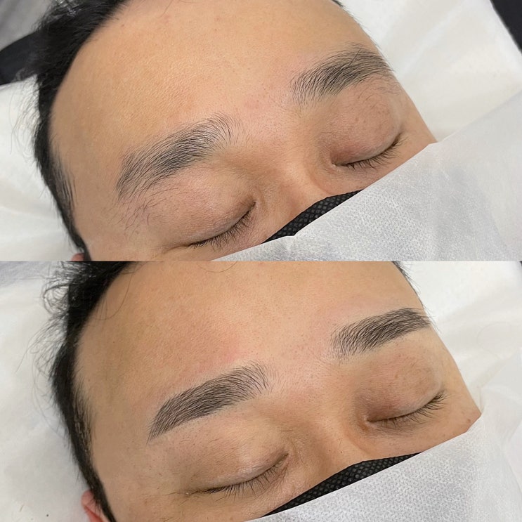  천안남자눈썹문신 자연스러운곳 바로여기!