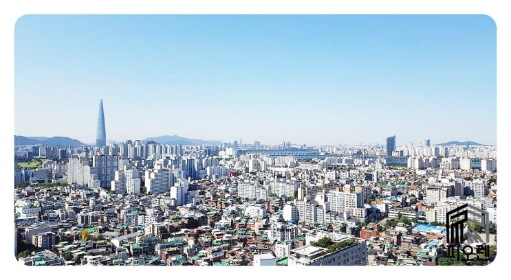  강동구 천호동 루프탑상가임대 - 레스토랑, 웨딩관련, 교회 추천매물, 20층 한강조망, 지하철에서 바로 연결!