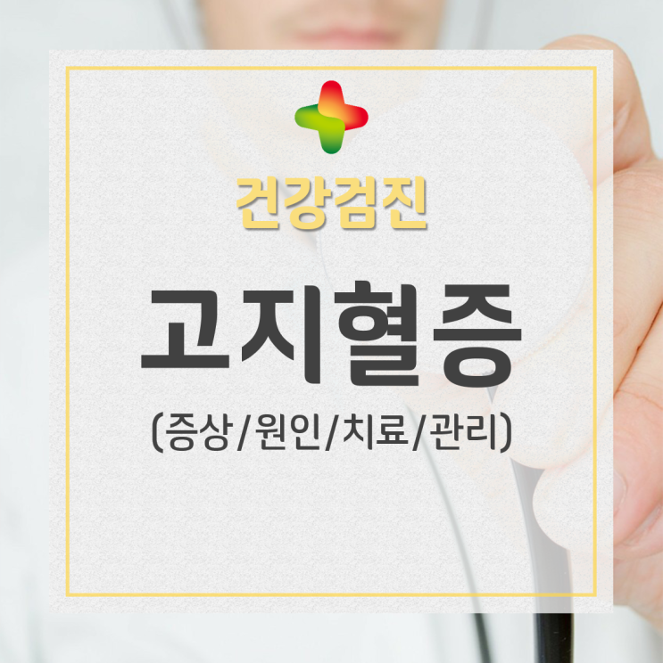  고지혈증이 위험한 이유 (원인/증상/관리)