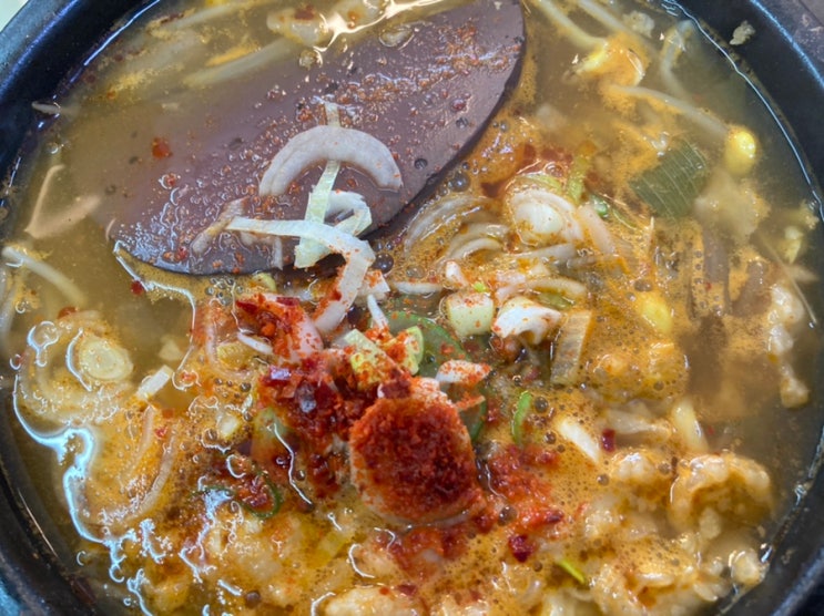  삼남읍 찐맛집 전통한우수구레국밥 이정도는 돼야지!
