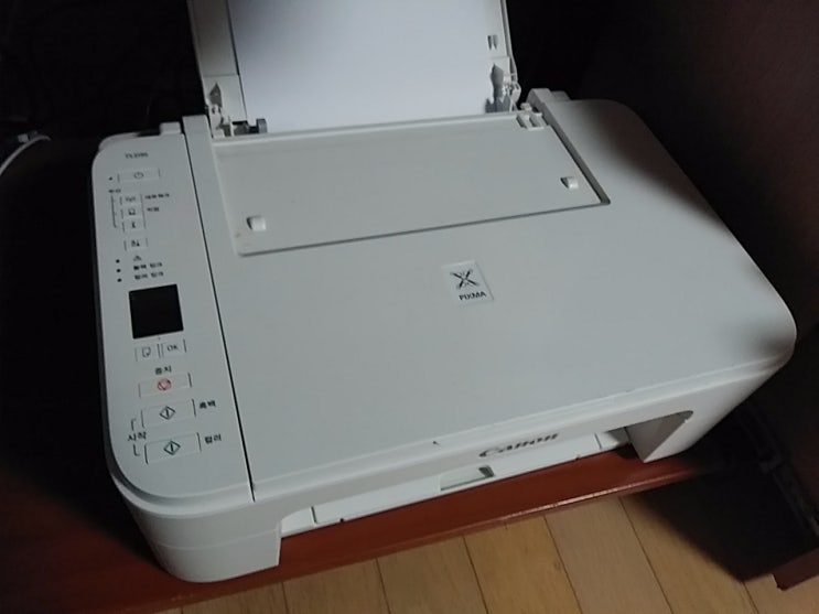  TS 3195 프린트 잉크 넣는 방법