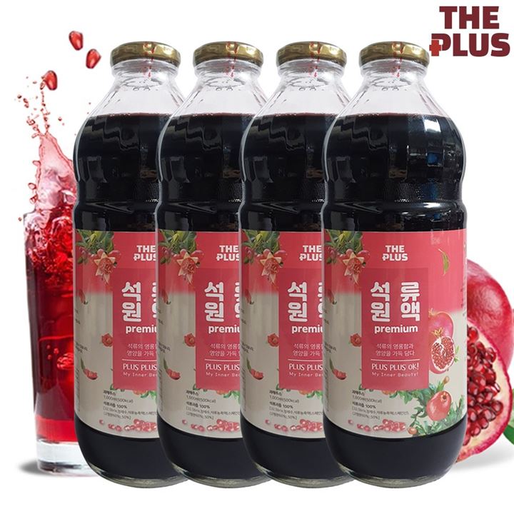 [할인제품] 더플러스 프리미엄 석류원액 1000ml 1병~4병 석류즙 29,900 원 ︎