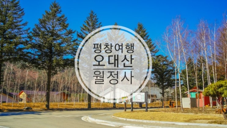  오대산 월정사 평창여행