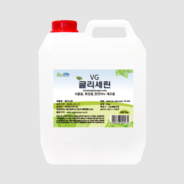 후기가 좋은 조이라이프 VG 글리세린 5kg 단품 추천합니다 후기가 좋은 조이라이프 VG 글리세린 5kg 단품 추천합니다