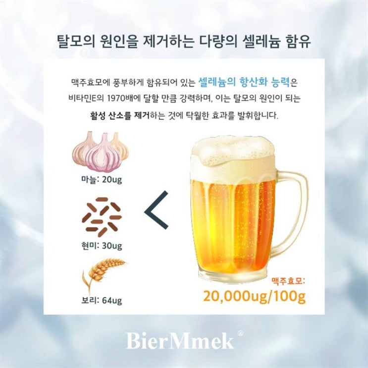  [할인제품] 비어멕 식약처인정 탈모샴푸 프리미엄 비오틴 독일천연맥주효모 샴푸&트리트먼트 18,000 원! 