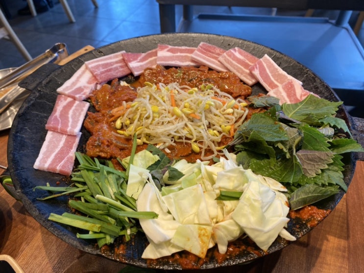  내돈내산 명지 맛집 추천 쭈꾸미본색 점심특선 개맛도리