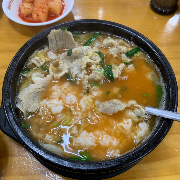  부평역 남부역 혼밥/혼술 순대국밥, 돼지국밥 맛집 <큰맘할매순대국> 저녁식사에 소주 한잔