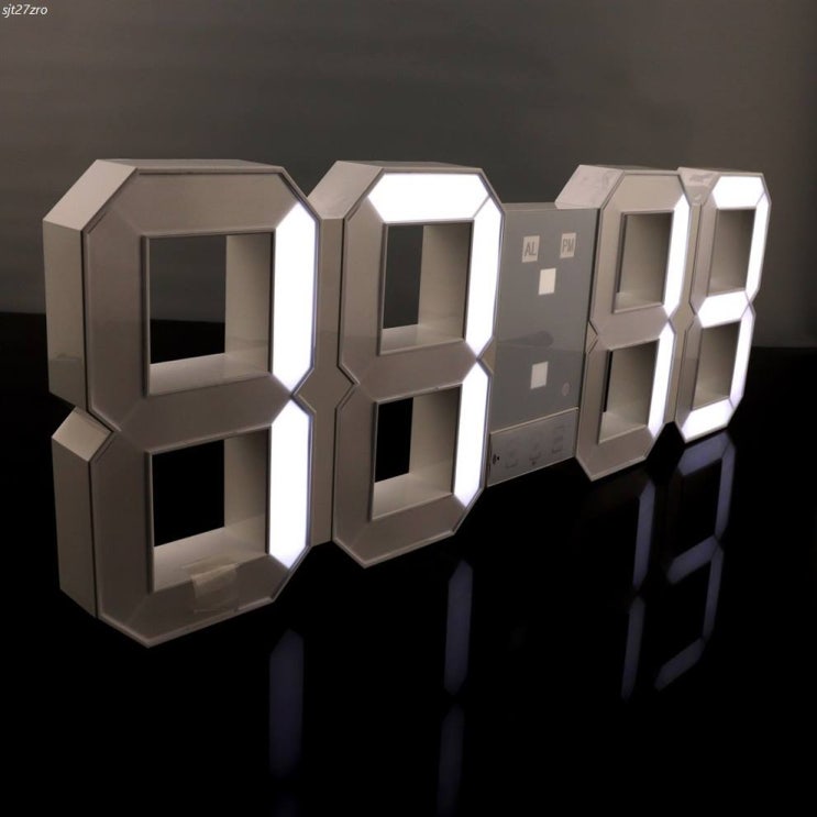  [대박할인] 아이프리 무소음 3D LED 벽시계 45cm 120,000 원 ~