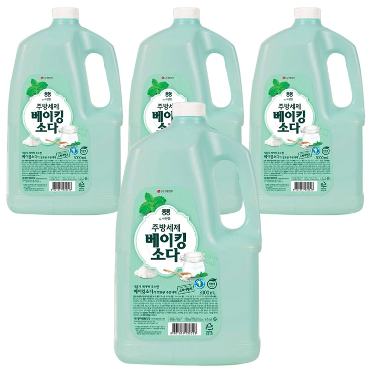 최근 많이 팔린 퐁퐁 베이킹소다 주방세제, 3L, 4개 추천합니다 최근 많이 팔린 퐁퐁 베이킹소다 주방세제, 3L, 4개 추천합니다
