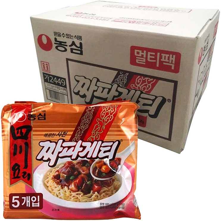 리뷰가 좋은 농심 사천요리 짜파게티, 137g, 40개(로켓배송) 좋아요