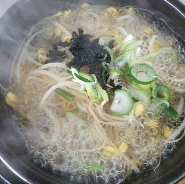  콩나물국밥/전주팔미콩나물국밥/해장국/콩나물해장국/달성군안심식당/