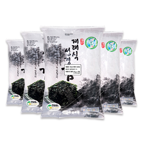 선호도 좋은 성경식품 지도표 재래식 성경김, 60g, 5개입(로켓배송) ··· 선호도 좋은 성경식품 지도표 재래식 성경김, 60g, 5개입(로켓배송) ···