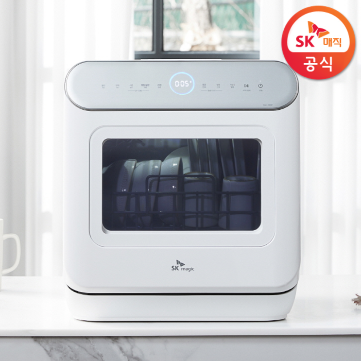 후기가 정말 좋은 SK매직 무설치 식기세척기 DWA-2800P 자동문열림 열풍건조 UV살균, DWA2800P00WH 좋아요 후기가 정말 좋은 SK매직 무설치 식기세척기 DWA-2800P 자동문열림 열풍건조 UV살균, DWA2800P00WH 좋아요