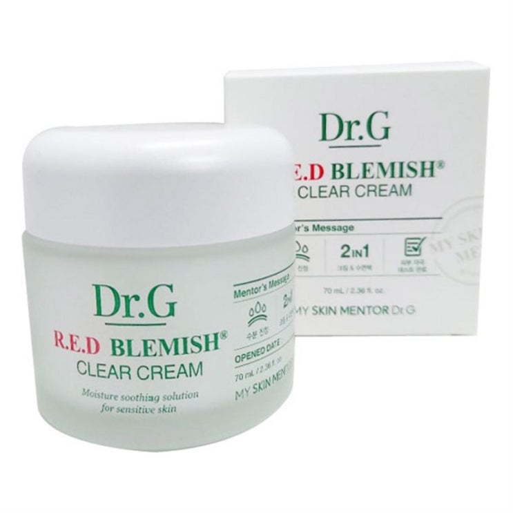  [추천특가] Dr.G 닥터지 레드 블레미쉬 클리어 크림 70ml x 2개 29,700 원 