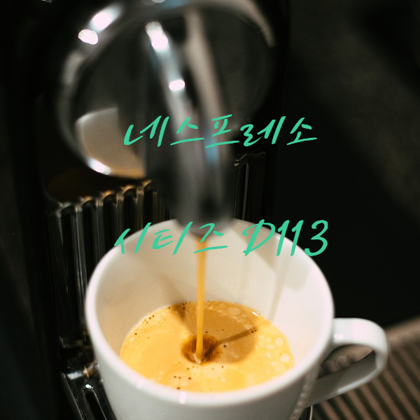  가족의 재발견 네스프레소 시티즈 D113