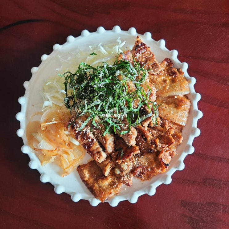  [삼겹살 요리] 벌집삼겹살, 옛날삼겹살로 양념삼겹살 만들기