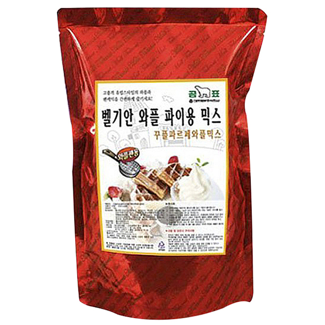 최근 많이 팔린 곰표 벨기안 와플 파이용 믹스, 1kg, 1개 ···