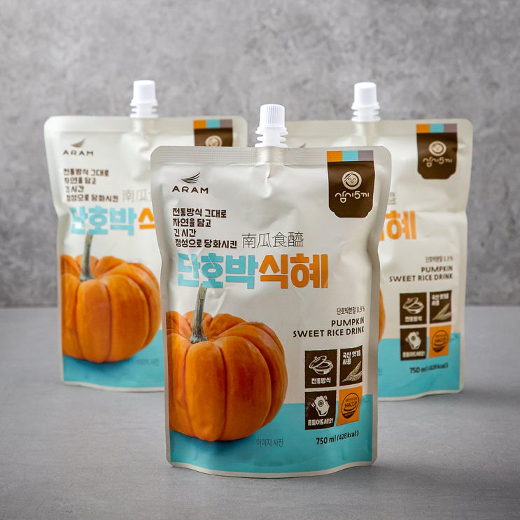 인지도 있는 삼시오끼 단호박 식혜, 750ml, 3개(로켓배송) 좋아요 인지도 있는 삼시오끼 단호박 식혜, 750ml, 3개(로켓배송) 좋아요