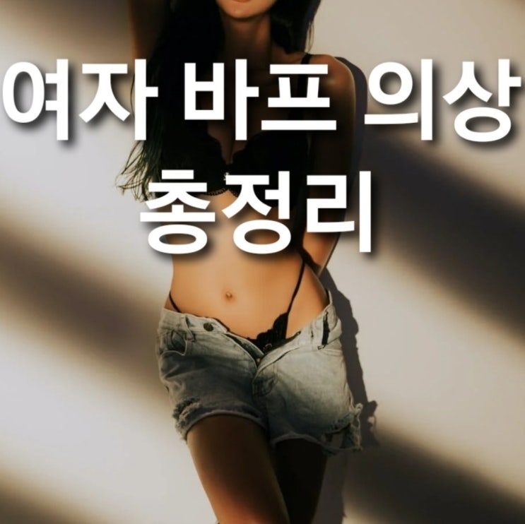  여자 바디프로필 의상 : 티팬티, 속옷 총정리