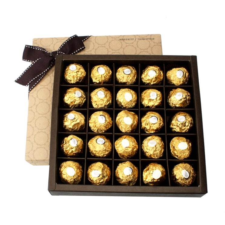 선호도 높은 페레로로쉐 초콜릿 선물세트, 25개입, 1세트(로켓배송) ···