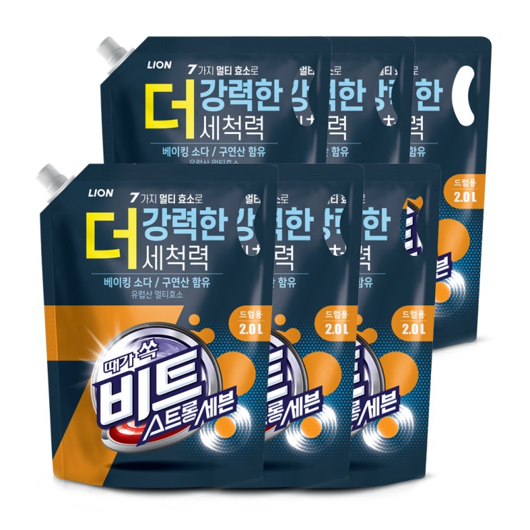 인지도 있는 비트 스트롱 세븐 드럼용 액상세제 리필, 2L, 6개(로켓배송) 추천해요 인지도 있는 비트 스트롱 세븐 드럼용 액상세제 리필, 2L, 6개(로켓배송) 추천해요