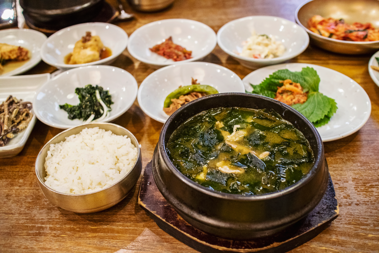  하남 스타필드 풍원장 미역국정찬