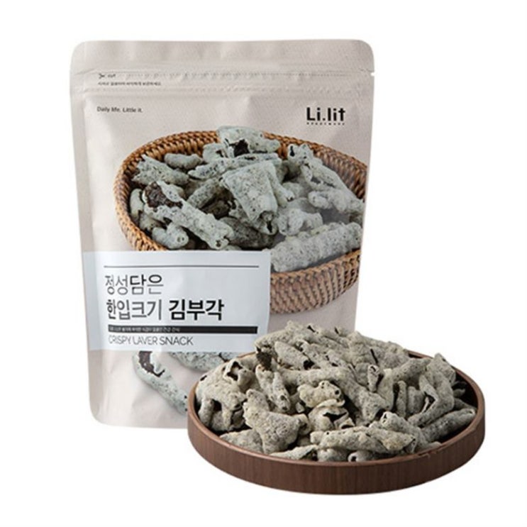  [특가상품] 리릿 정성담은 한입크기 김부각 6,900 원 8% 할인
