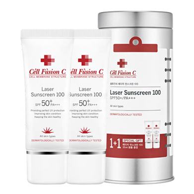  [특가상품] 셀퓨전씨 레이저 썬스크린 1 1 세트 SPF50 PA  29,400 원~! 